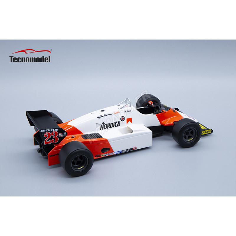 1983 Alfa Roméo 183T N°23 Mauro Bladi 5th Dutch GP S8805 Spark Model