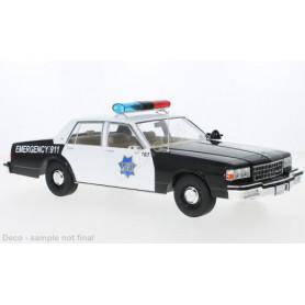 CHEVROLET CAPRICE "SAN FRANCISCO POLICE DEPARTMENT" 1987 (EPUISE)