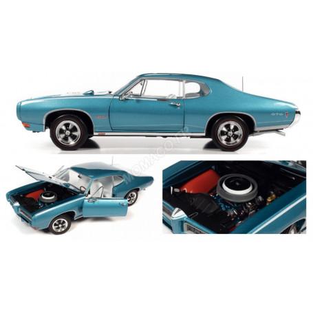 PONTIAC GTO HARDTOP 1968 TURQUOISE