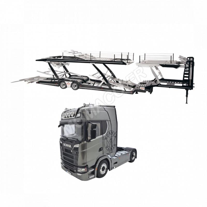 1:87 Herpa 304214 Scania R13 TL Kühlkoffer-SZ Alpha Blumen, neu