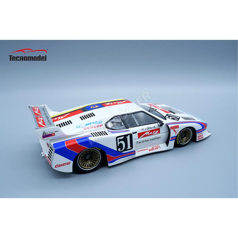 Tecnomodel BMW M1 Turbo (Team Schnitzer) DRM Nürburgring 1981 #51 Hans -Joachim Stuck 1:18 Model