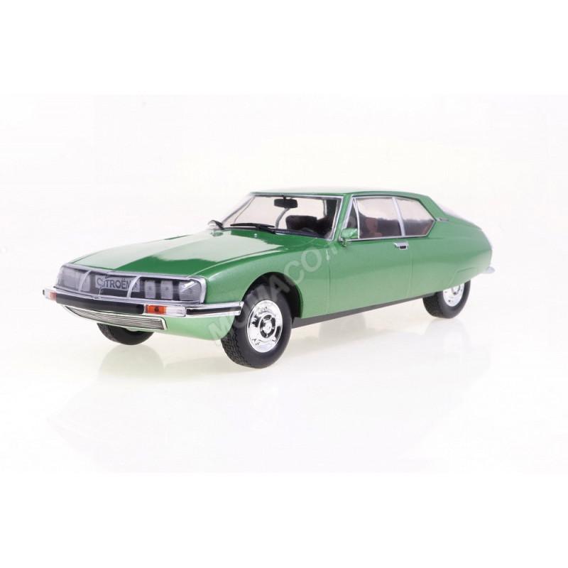 Miniature CITROEN SM 1970 Vert métallique WHITEBOX WBXWB124147