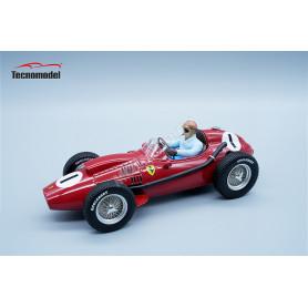 FERRARI DINO 246 F1 1 COLLINS GRAND PRIX D'ANGLETERRE 1958 1ER AVEC FIGURINE