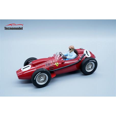 FERRARI DINO 246 F1 1 COLLINS GRAND PRIX D'ANGLETERRE 1958 1ER AVEC FIGURINE