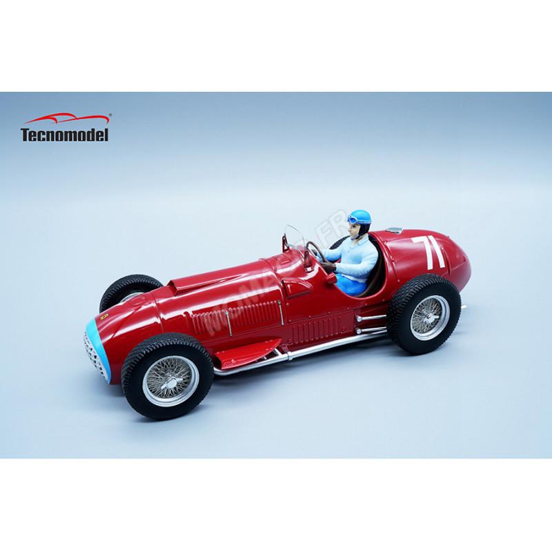 Miniature Ferrari 375 F1 – Tecnomodel 1/43, Ascari #71, Nurburgring GP 1951