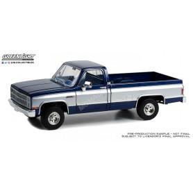 GMC K-2500 SIERRA GRANDE WIDESIDE 1984 BLEUE/ARGENT (EPUISE)