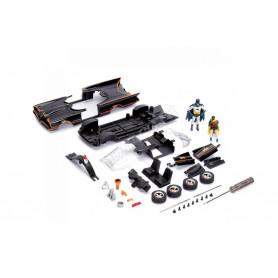 BATMOBILE CLASSIQUE 1966 AVEC FIGURINE BATMAN ET ROBIN (METAL KIT)