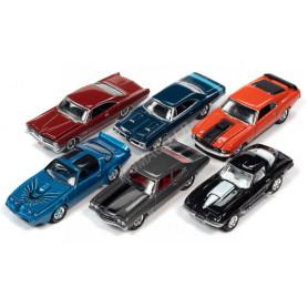 COFFRET DE 6 PIECES : MUSCLE CARS 2022 - SERIE N°1 - VERSION B