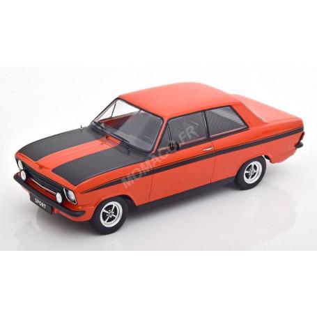 OPEL KADETT B FESTIVAL 1973 ROUGE BANDES NOIRES