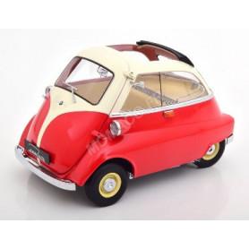 BMW 250 ISETTA 1959 ROUGE TOIT CREME