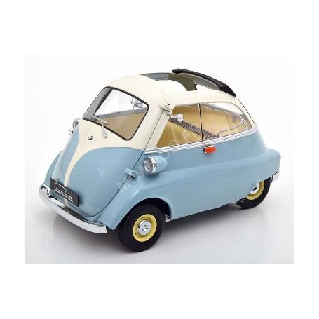 BMW 250 ISETTA 1959 BLEU PALE TOIT BLANC