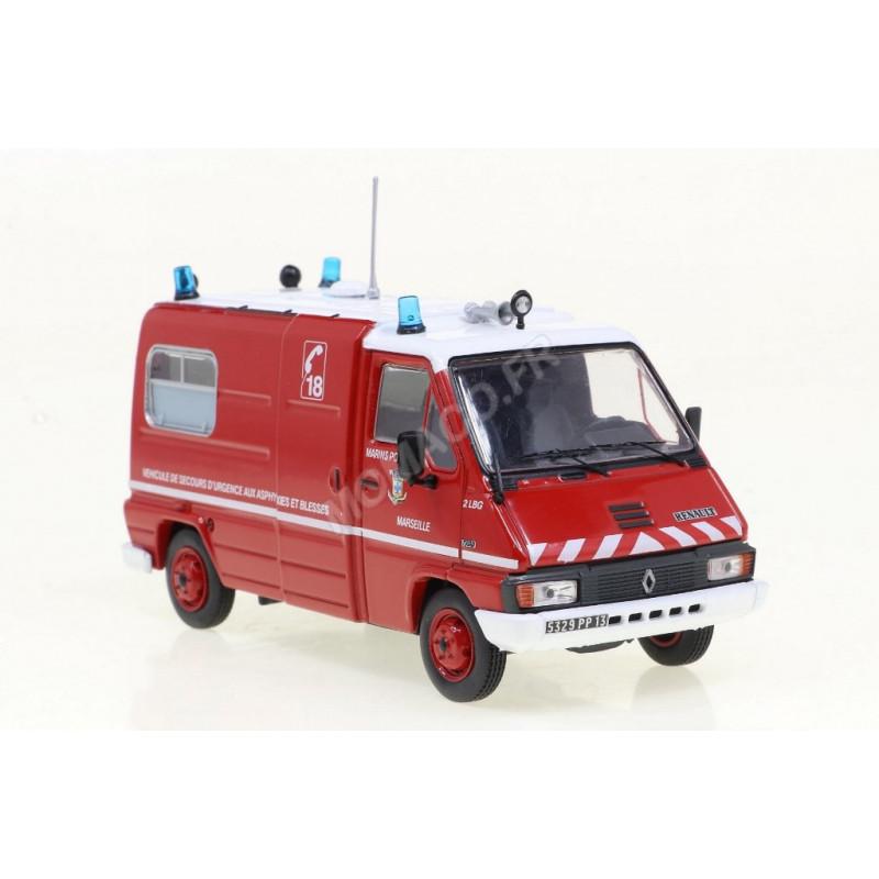 Camion De Pompiers RENAULT MASTER T30 SANICAR VSAB BMPM Miniature De Collection 1 43