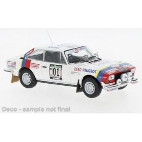 PEUGEOT 504 COUPE V6 1 T.MAKINEN / J.TODT RALLYE WM COTE D'IVOIRE 1978 (EPUISE)
