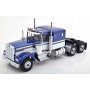 KENWORTH W900 BLEU METALLISE/BLANC