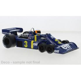 TYRRELL P34 3 SCHECKTER EQUIPE ELF TYRRELL FORMULE 1 GRAND PRIX DE SUEDE 1976