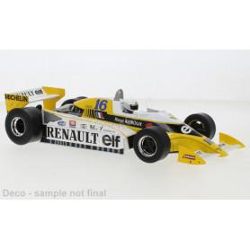 RENAULT RS10 16 ARNOUX EQUIPE RENAULT ELF FORMULE 1 GRAND PRIX DE GRANDE BRETAGNE 1979 (EPUISE)