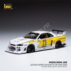 NISSAN LB-ER34 SUPER SILHOUETTE SKYLINE 2020 BLANC