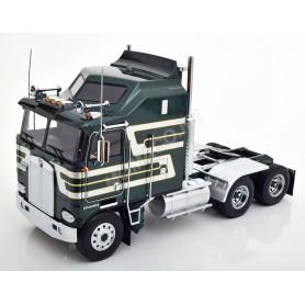 KENWORTH K100 AERODYNE 1976 VERT METALLISE/ARGENT/DORE