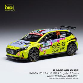HYUNDAI I20 N RALLY 2 35 CRUGNOLA/OMETTO WRC RALLYE MONZA 2021