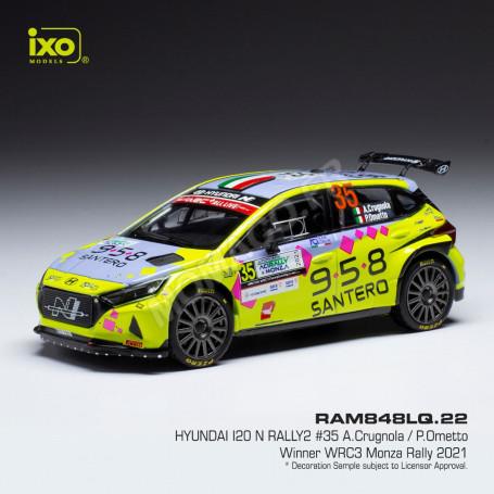 HYUNDAI I20 N RALLYE 2 35 CRUGNOLA/OMETTO WRC RALLYE MONZA 2021
