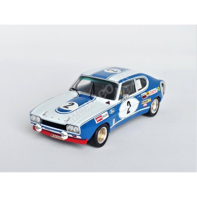 Modellino Trofeu Ford Capri 2600 RS 1/43 - 24h Spa 1972 No.1 Glemser - Resina Spark