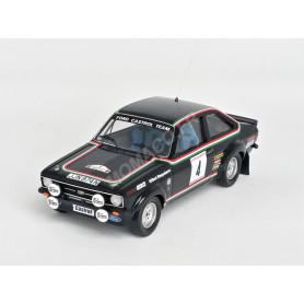 FORD ESCORT MKII 4 GILBERT STAEPELAERE/FREDY FRANSSEN RALLYE YPRES 1977 (EPUISE)