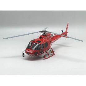 AEROSPATIALE AS 350 ECUREUIL SECURITE CIVILE ROUGE VERSION BOMBARDIER (EPUISE)