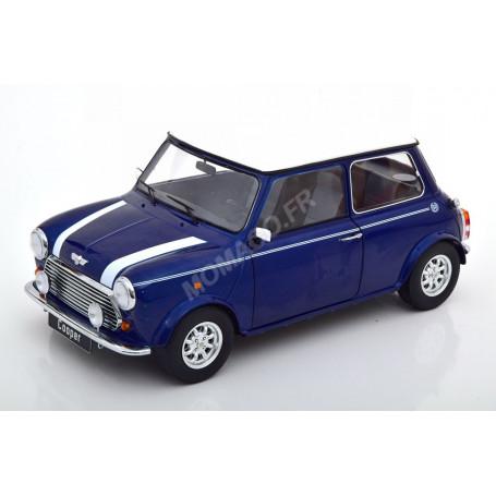 MINI COOPER VOLANT A GAUCHE BLEU METALLISE/BLANC