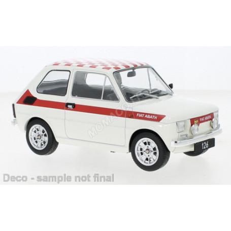 FIAT 126 ABARTH-LOOK 1972 BLANC