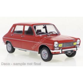 Miniature Odeon RENAULT CLIO II PHASE 1 ROUGE METALLISE