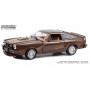 FORD MUSTANG II KING COBRA 1978 MARRON AVEC BANDES ORANGE ET OR