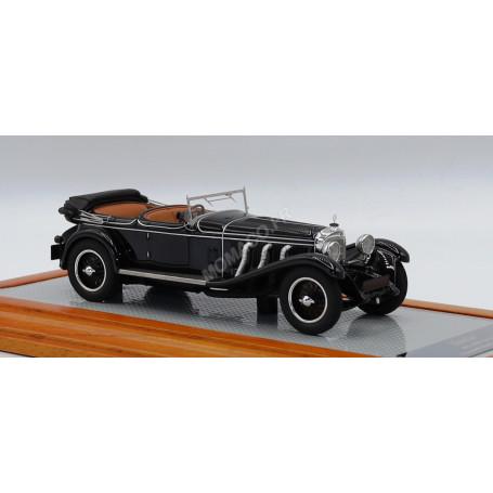 MERCEDES-BENZ 680S DUAL COWL TOURER GANGLOFF SN35979 OUVERTE 1928 NOIR