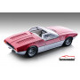 DETOMASO MANGUSTA SPYDER 1966 ROUGE METALLISE/GRIS METALLISE