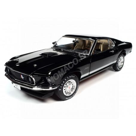 FORD MUSTANG GT 2+2 1966 NOIR "RAVEN BLACK"