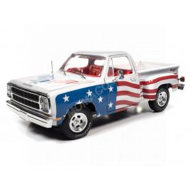 DODGE PICK-UP STEPSIDE 1980 "PATRIOTIQUE US"