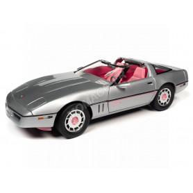 CHEVROLET CORVETTE 1986 "BARBIE" GRIS/ROSE