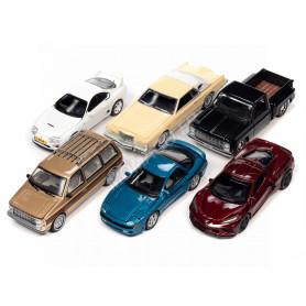 COFFRET DE 6 PIECES "AUTOWORLD PREMIUM ASSORTMENT" : 2023 - SERIE N°1 - VERSION A