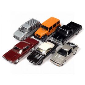 COFFRET DE 6 PIECES "AUTOWORLD PREMIUM ASSORTMENT" : 2023 - SERIE N°2 - VERSION A