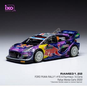 FORD PUMA RALLYE 1 16 FOURMAUX/CORIA WRC RALLYE MONTE CARLO 2022
