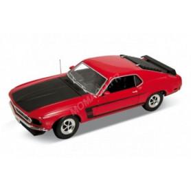 FORD MUSTANG 1969 ROUGE