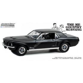 FORD MUSTANG COUPE 1968 "HE COUNTRY SPECIAL - BILL GOODRO FORD/DENVER/COLORADO" NOIR