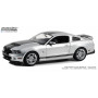 FORD MUSTANG GT500 SHELBY 2011 ARGENT BANDES NOIRES