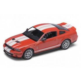 FORD MUSTANG GT500 SHELBY COBRA 2007 ROUGE