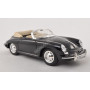 PORSCHE 356B CABRIOLET OUVERT NOIRE