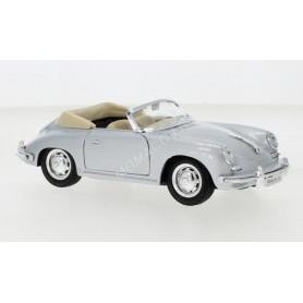 PORSCHE 356B CABRIOLET OUVERT ARGENT