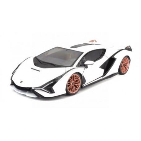 LAMBORGHINI SIAN HYBRIDE FKP37 2020 BLANCHE