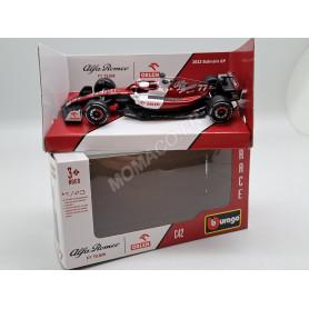 ALFA ROMEO F1 C42 TEAM ORLEN RACING 77 VALTTERI BOTTAS 2022 (BOITAGE SOUPLE)