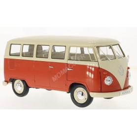 VOLKSWAGEN T1 MINIBUS 1963 ROUGE