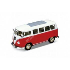 VOLKSWAGEN T1 MINIBUS 1962 ROUGE ET BLANC