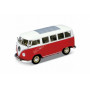 VOLKSWAGEN T1 MINIBUS 1962 ROUGE ET BLANC